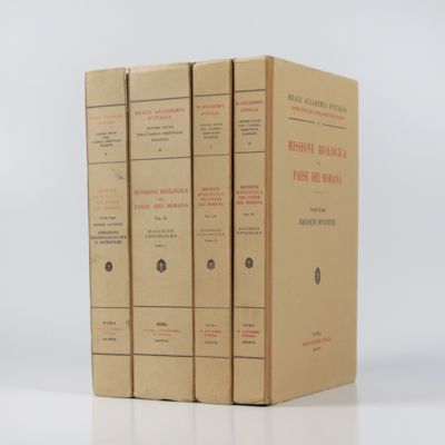 Missione Biologica nel Paese dei Borana. [Complete in four volumes].