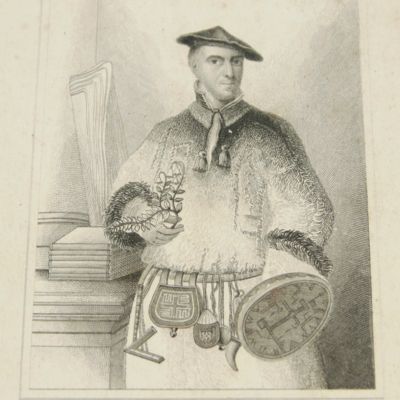 image for [Portrait of Linnaeus in Lapland costume]