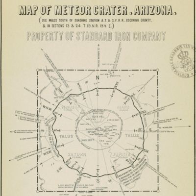 image for Meteor Crater in Northern Central Arizona.