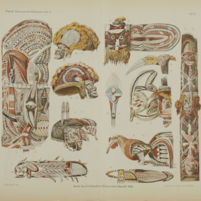 Ethnologische Erfahrungen und Belegstücke aus der Südsee. Mit einem Vorwort von Franz Heger. Erste Abtheilung: Bismarck-Archipel. [AND] Zweite Abtheilung: Neu-Guinea. [AND] Zweite Abtheilung: Neu-Guinea. I. Englisch-Neu-Guinea (Schluss); Zweite Abtheilung: Neu-Guinea. II. Kaiser Wilhelms-Land.
