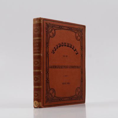 Tijdschrift van het Aardrijkskundig Genootschap, gevestigd te Amsterdam. Eerste Deel [Journal of the Geographical Society in Amsterdam, Volume 1].