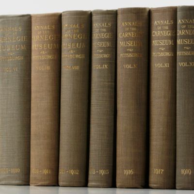 Annals of the Carnegie Museum. Volumes I-XIII.