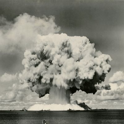 image for Atomic bombs: Operation Crossroads, "Able" and "Baker" events.