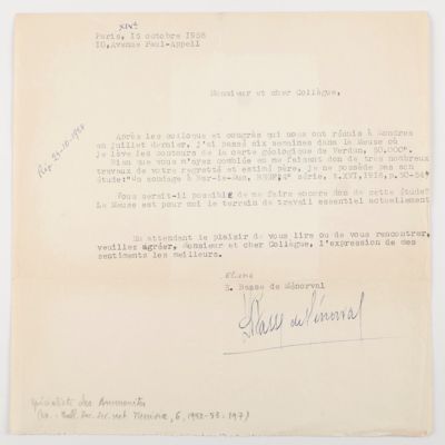 Letter to R. P. Dollfus.