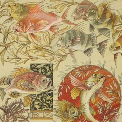 image for Das Thier in der decorativen Kunst. Plate 7 [Fishes]