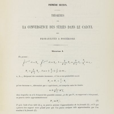 image for Essai sur une exposition nouvelle de la théorie analytique des probabilités a postériori.