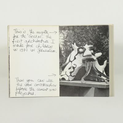 Réalisations, & projets d'architectures de Niki de Saint Phalle. [AND] Niki de Saint Phalle Museum Boymans-van Beuningen 22 juli - 5 september 1976. [Exhibition catalogue].