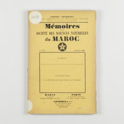 image for Contribution a l'étude des diptères du Maroc.