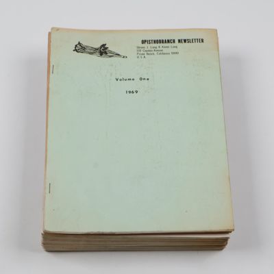 Opisthobranch Newsletter. Volumes 1-16.