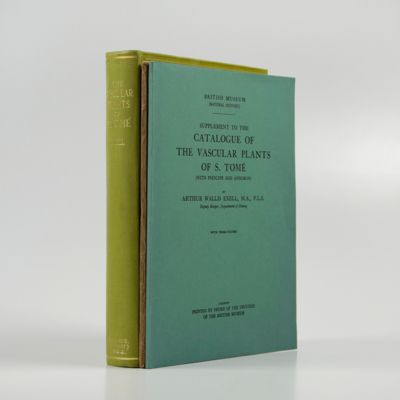 Catalogue of the vascular plants of S. Tomé (with Principe and Annobon). [AND] Supplement Catalogue of the vascular plants of S. Tomé (with Principe and Annobon). [AND] Corrected proof of the Supplement.