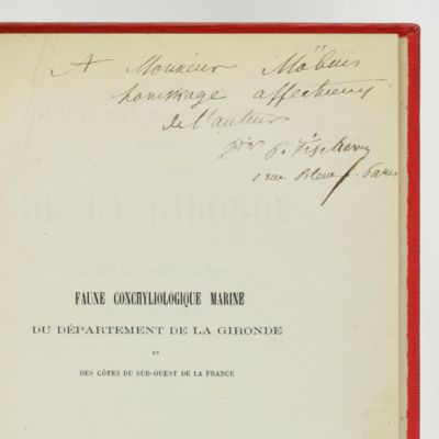 Faune conchyliologique marine du Département de la Gironde et des cotes du sud-ouest de la France. [AND] Supplément. [AND] 2e Supplément.