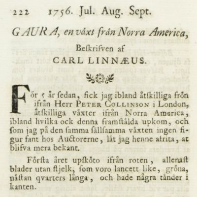 Kongl. Svenska Vetenskaps Academiens Handlingar, för År 1756. Vol: XVII.