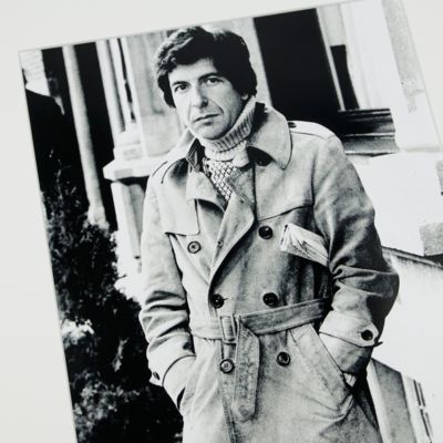 Leonard Cohen, Amsterdam, 1972.