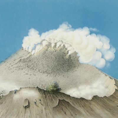 Java-Album: Landschafts-Ansichten von Java, nach der Natur aufgenommen von Franz Junghuhn.