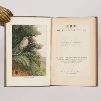 Birds of the West Indies. An account with full descriptions of all the birds known to occur or have occurred on the West Indian Islands. [The rare true first edition].