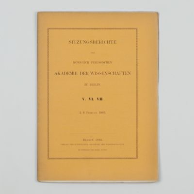 Eine neue Beziehung der Strahlung schwarzer Körper zum zweiten Hauptsatz der Wärmetheorie.