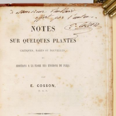 Notes diverses sur la flore parisienne. Réponses a la Revue de la Flore Parisienne. [A collection of seven papers on this subject].