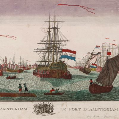 [Print] De Haven van Amsterdam. Le Port d'Amsterdam.