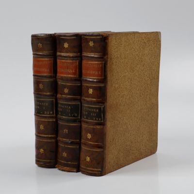 Encyclopédie Méthodique. Finances. I-III. [Complete].