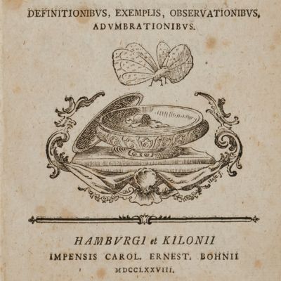 Philosophia entomologica, sistens scientiae fundamenta adiectis definitionibus, exemplis, observationibus ad umbrationibus.