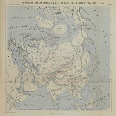Dernières explorations en Asie et dans les régions polaires - 1880 [AND] Dernières explorations en Afrique 1880.